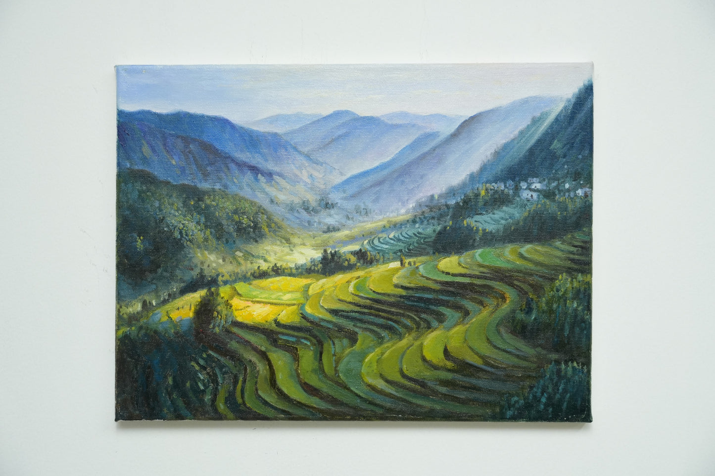 Terraced Harmony – Fields Beneath Endless Mountains
