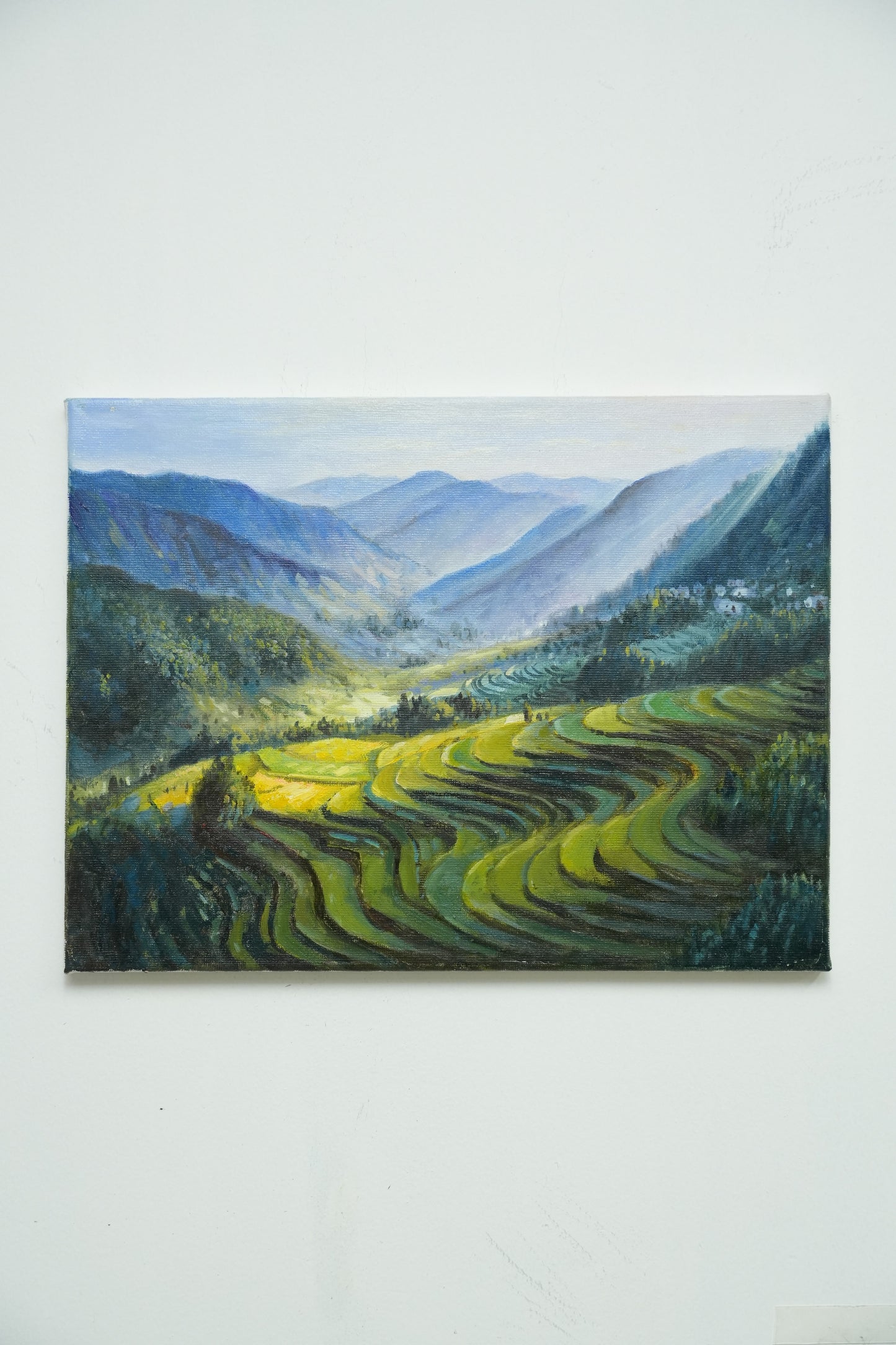 Terraced Harmony – Fields Beneath Endless Mountains