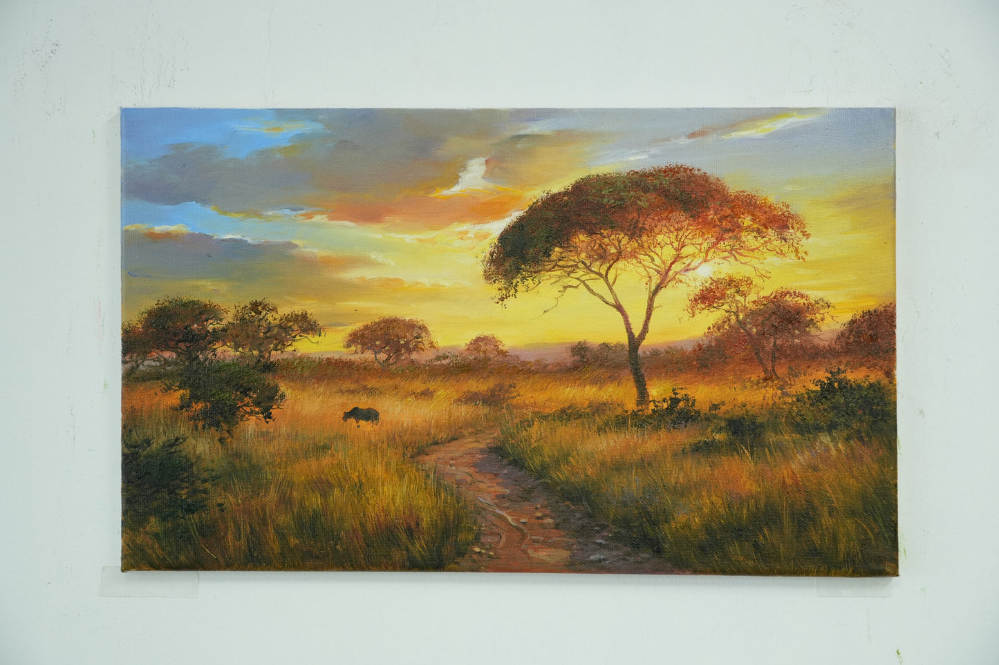 Savannah Glow – Sunset on the African Plains