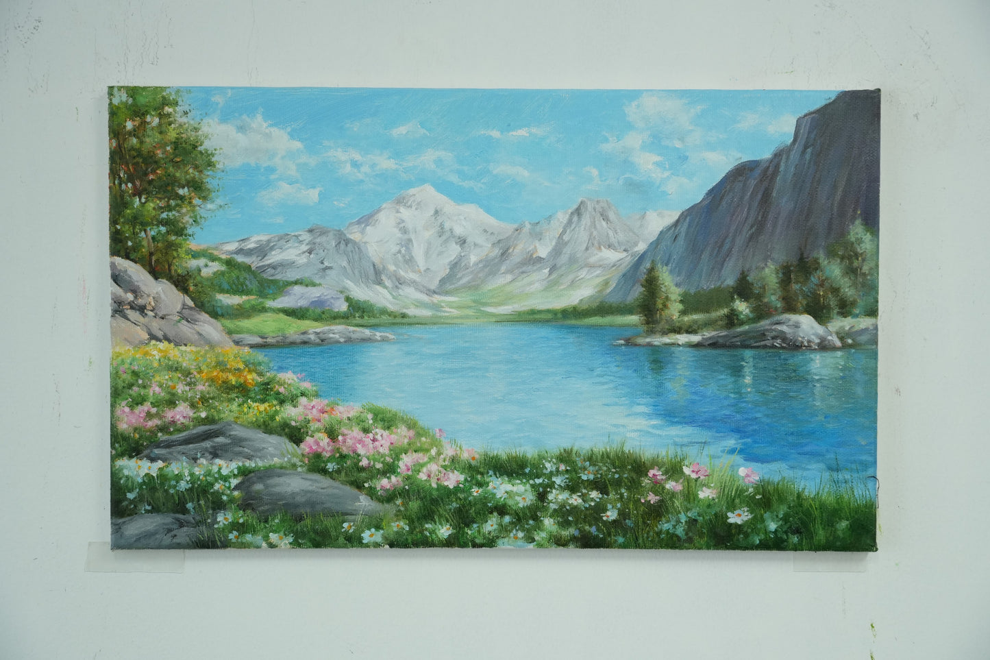 Mountain Bloom – Reflections by the Lake