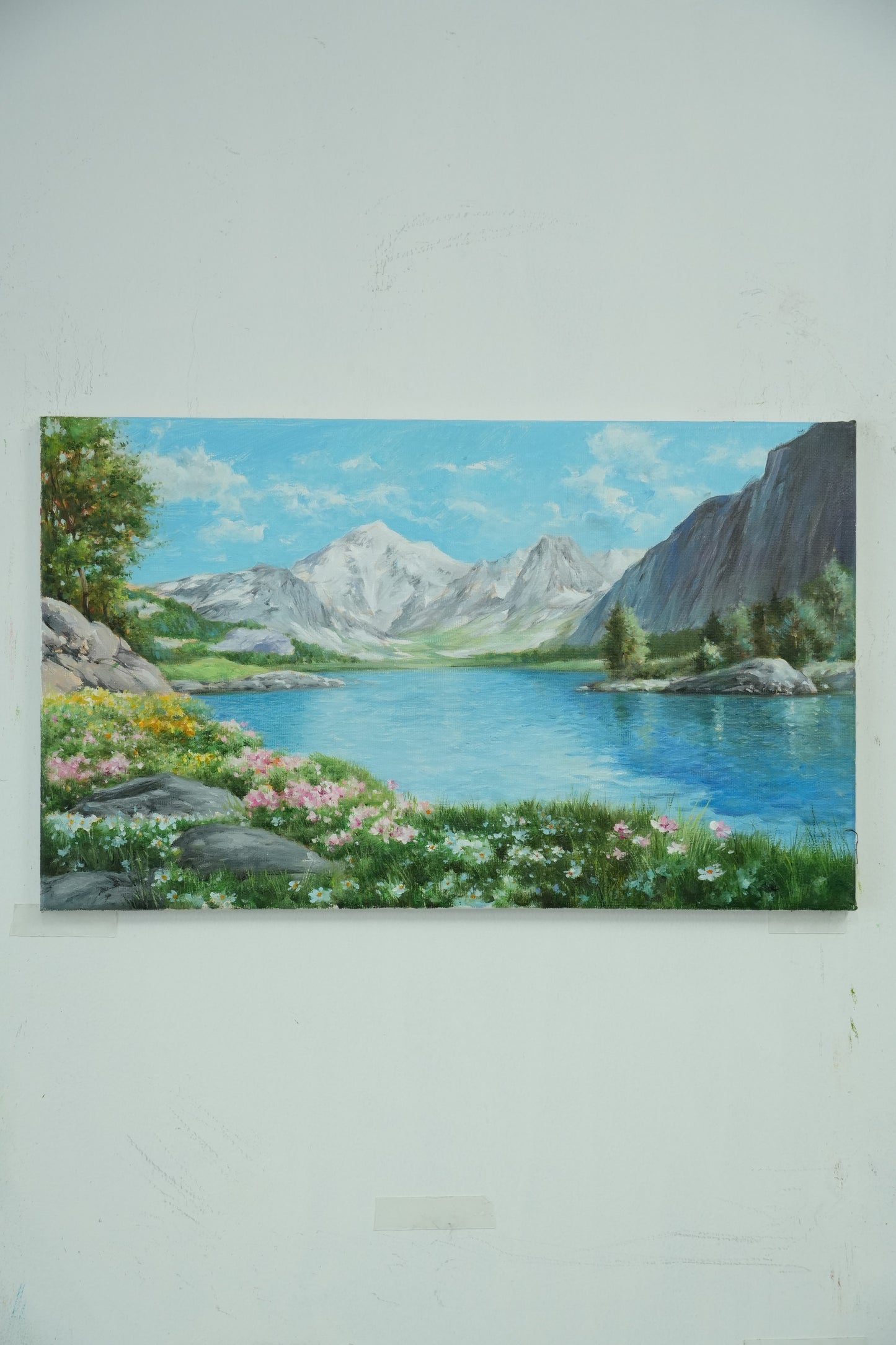 Mountain Bloom – Reflections by the Lake