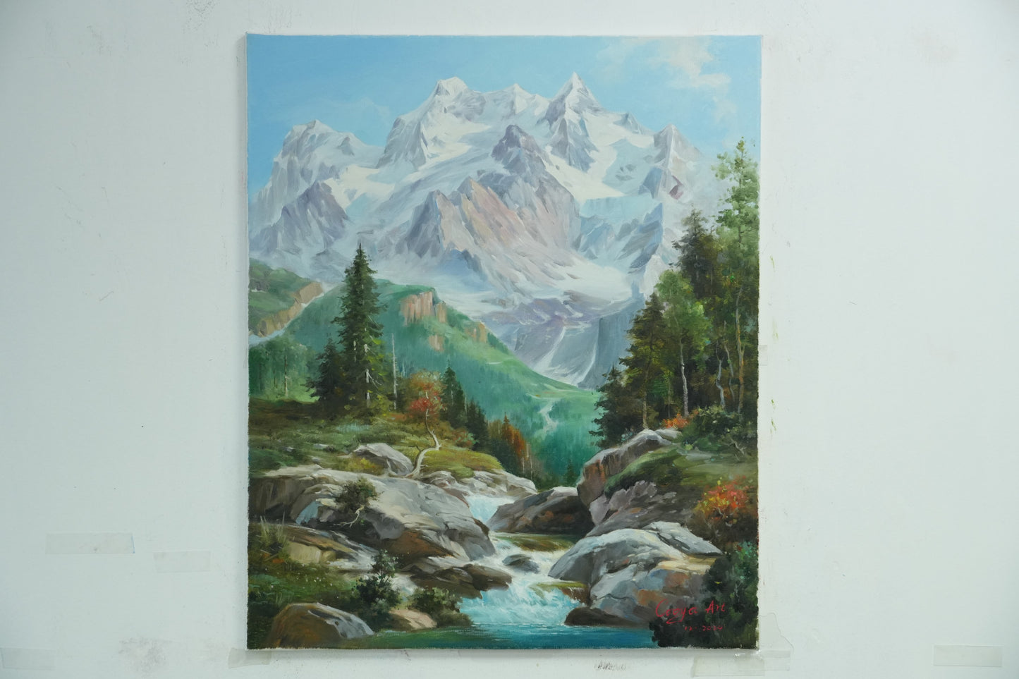 Harmony of Melt and Mountain