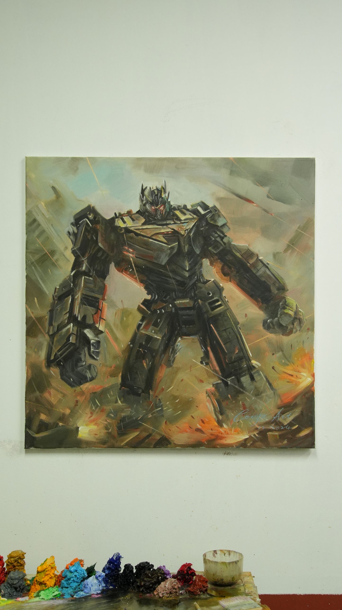 Decepticon Amid the Smoke