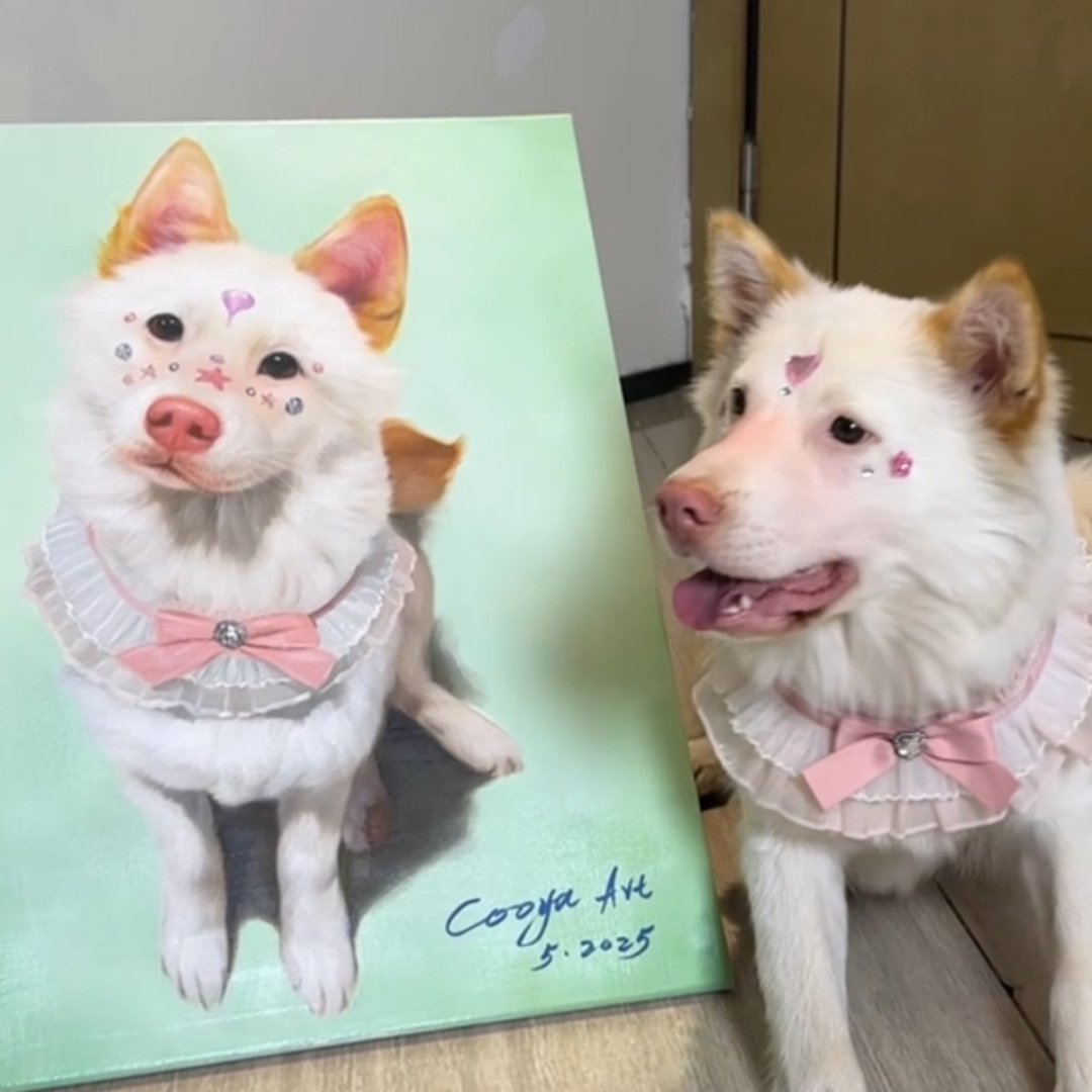 Pet Custom Oil Painting-Enjoy 10% discount