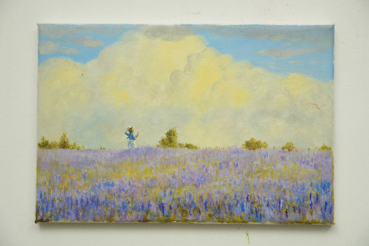 Lavender Dreams Beneath the Sky