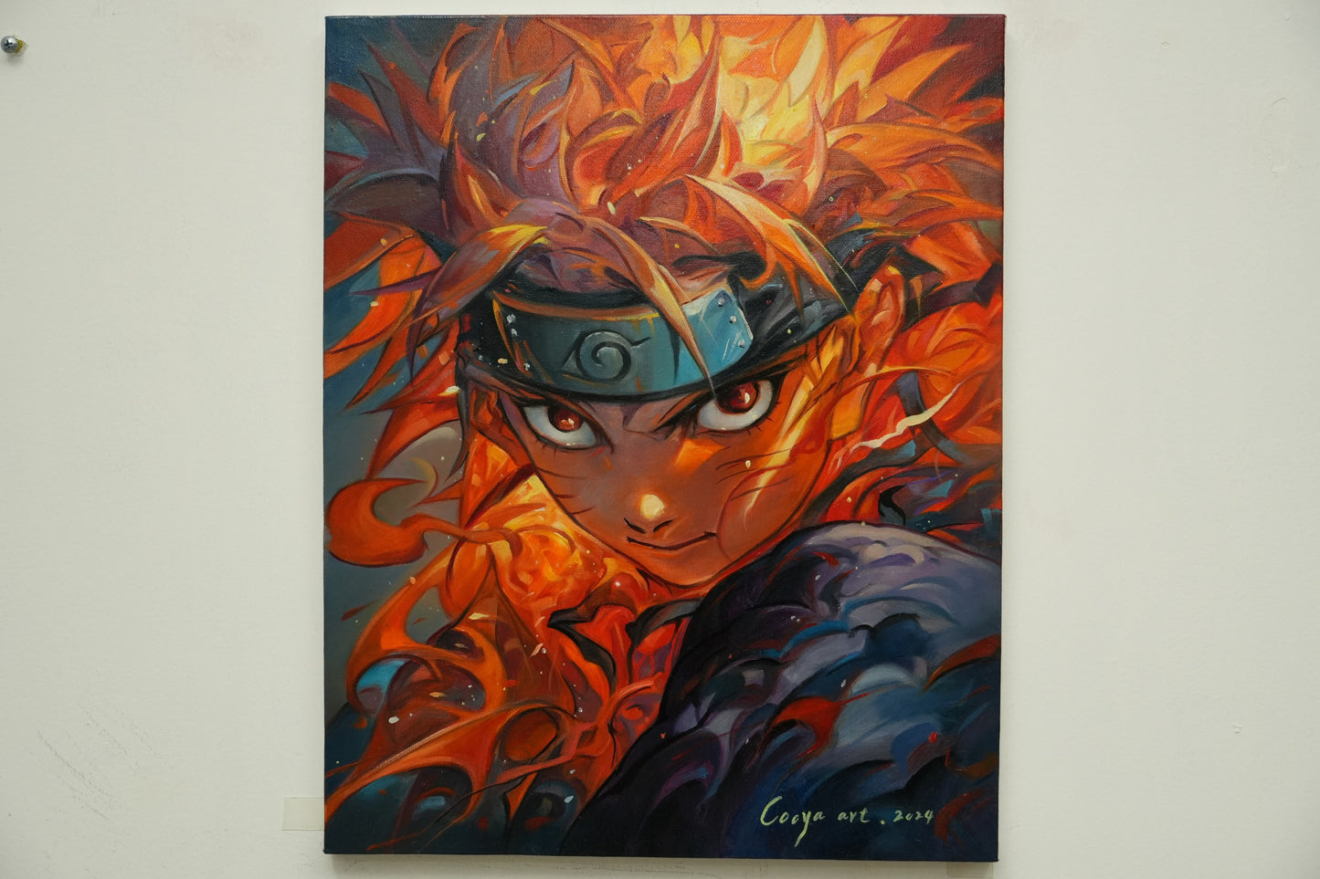 Naruto Unleashed – Original Acrylic Painting