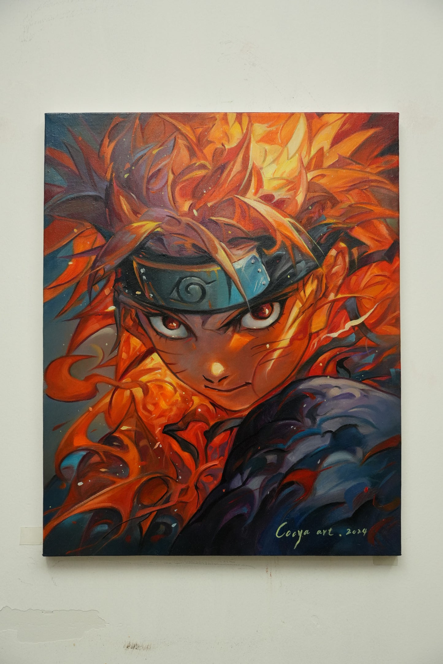 Naruto Unleashed – Original Acrylic Painting