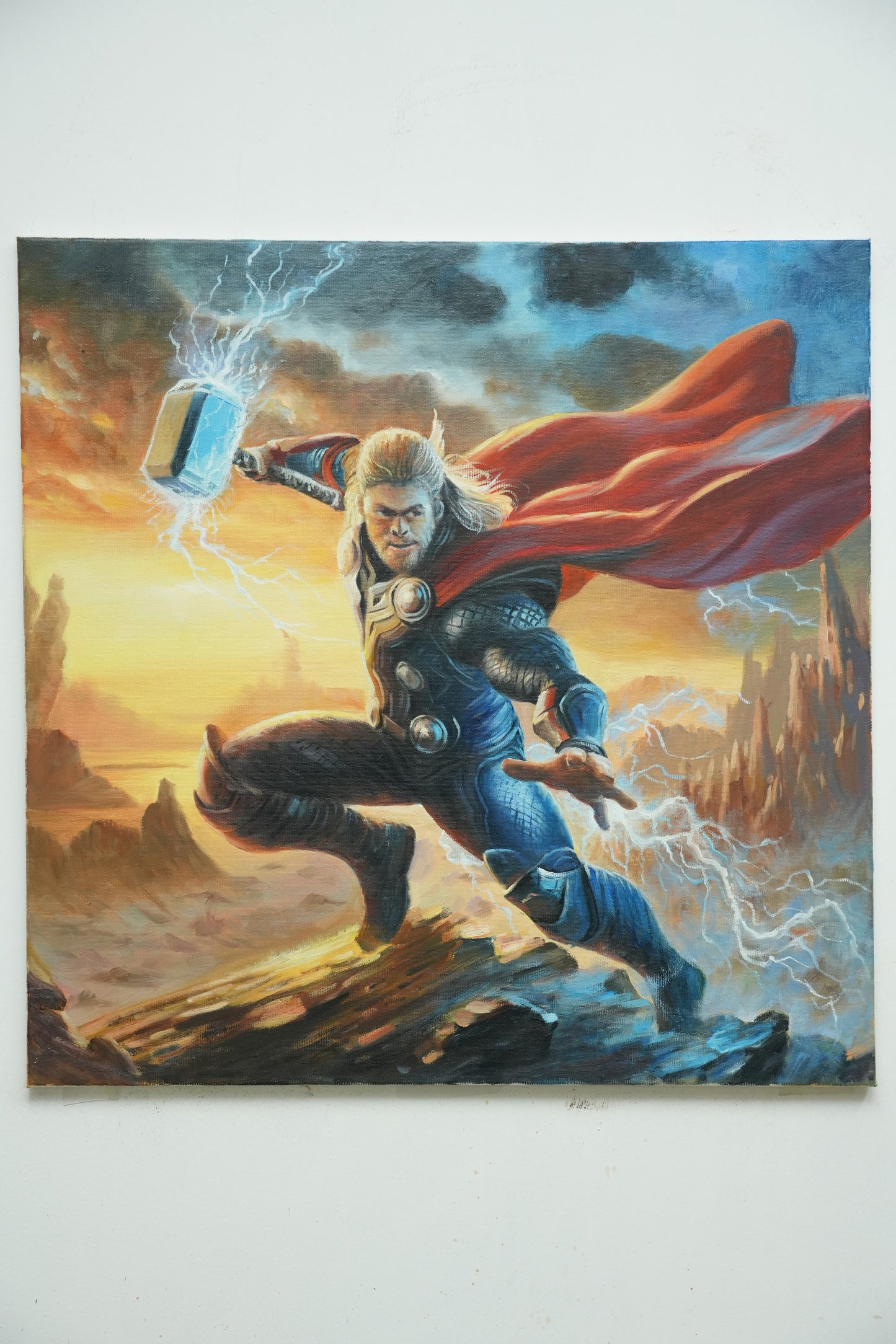 Stormborn: Thor Amid Thunder and Mountains