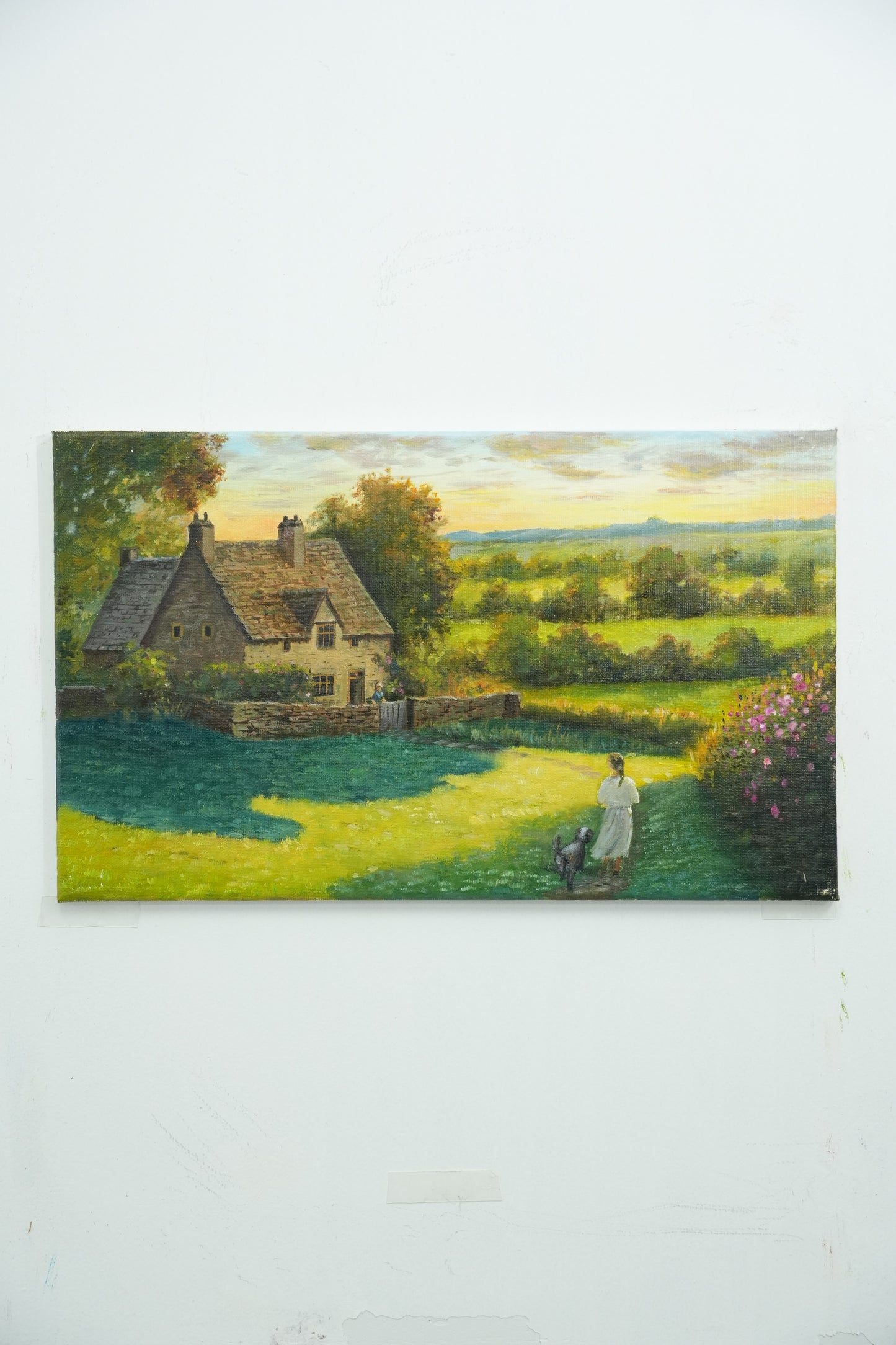 Pastoral Gaze – Waiting at Dusk