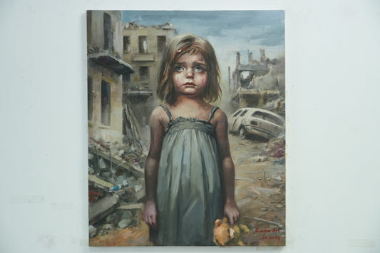 Tears of Silence – Girl in the Rubble