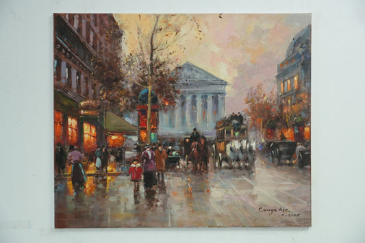 Paris in Motion: A Timeless Boulevard