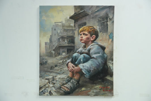 A Glimpse of Hope – Boy in the Ruins