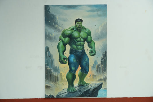 Rage Unleashed: The Hulk in Motion