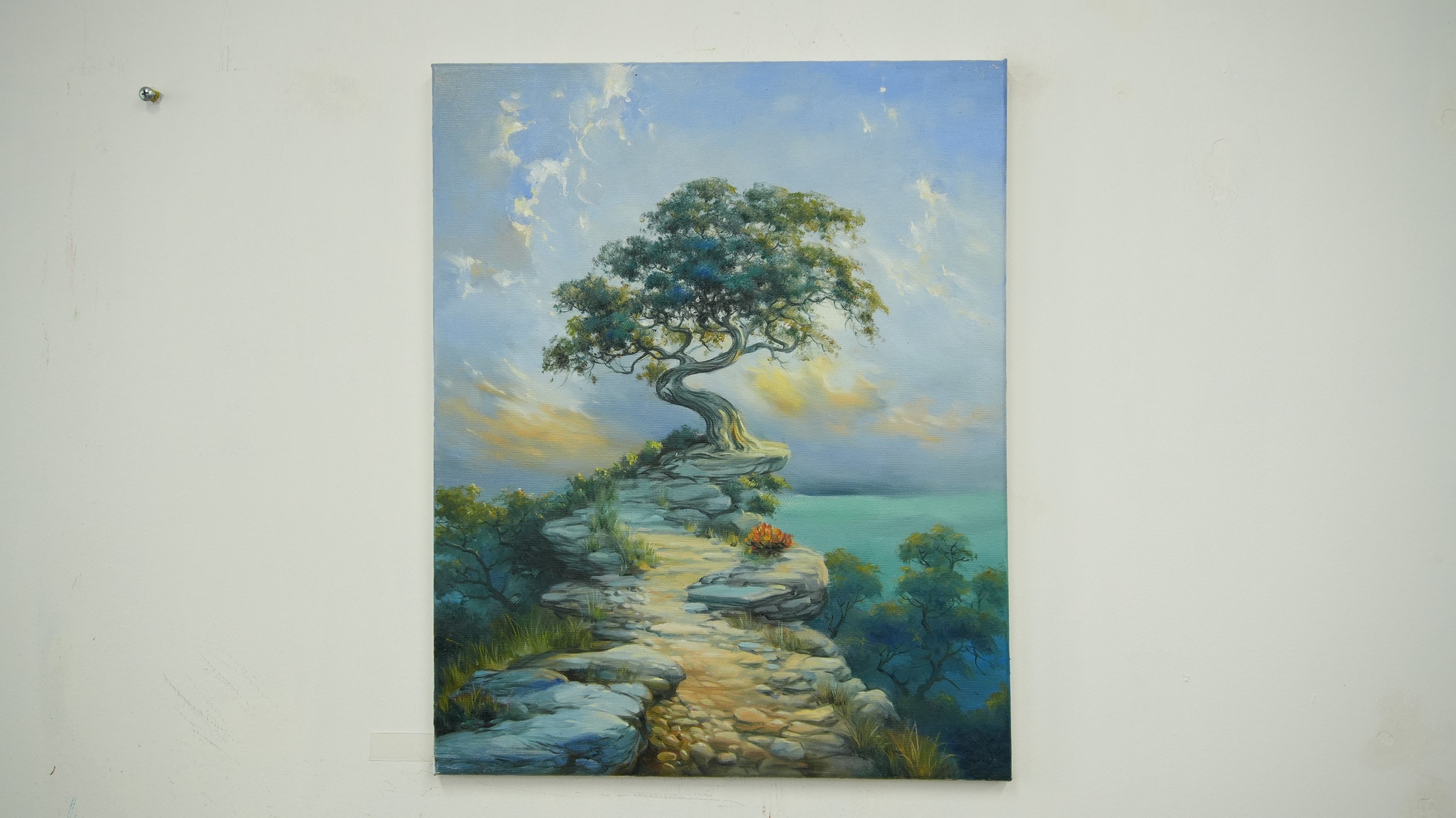 Skybound Tree at the Edge of the World