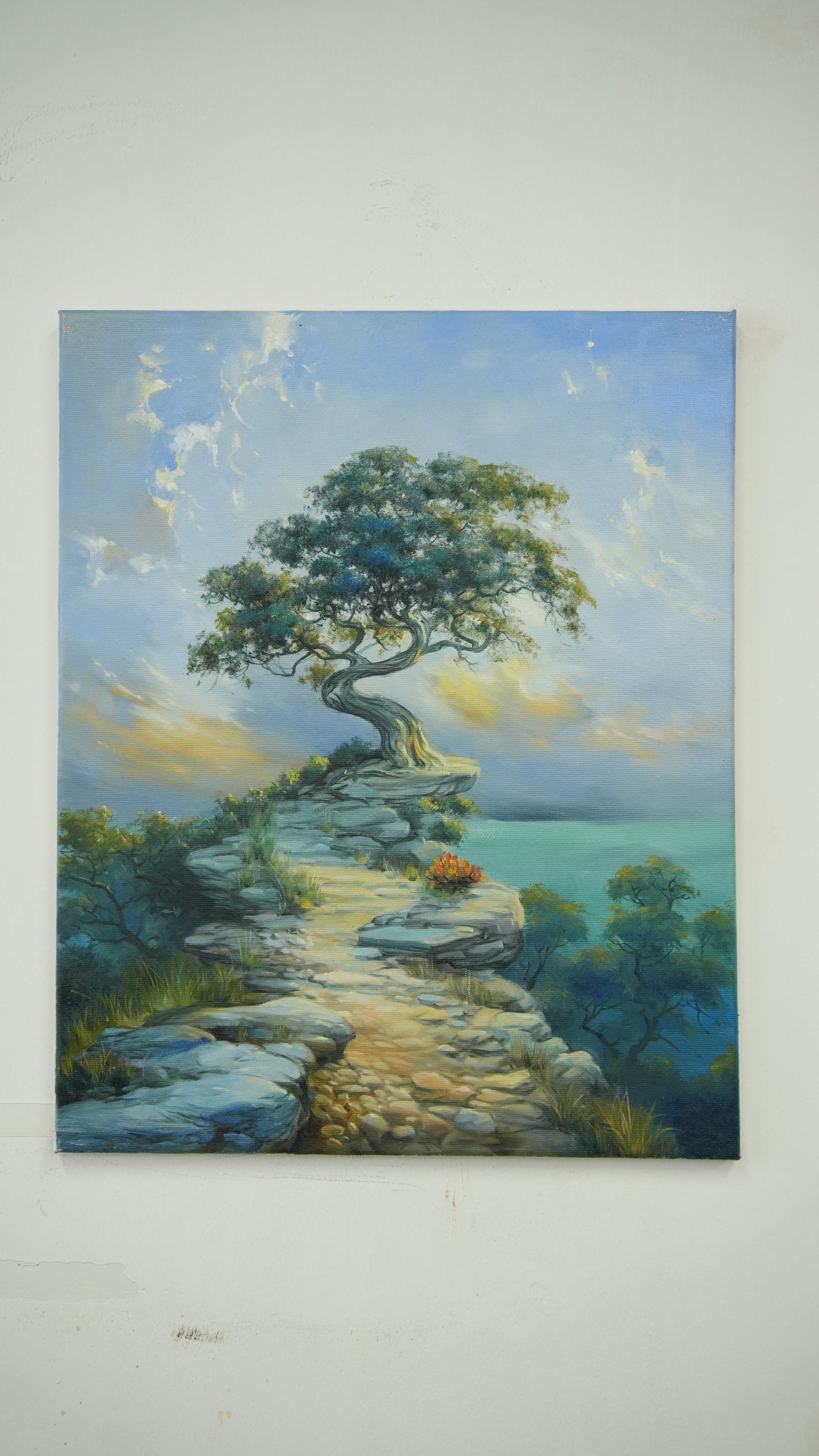 Skybound Tree at the Edge of the World